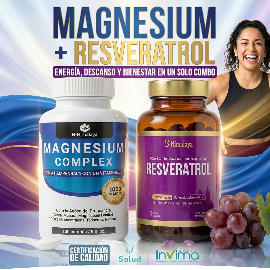 COMBO MAGNESIUM COMPLEX + RESVERATROL